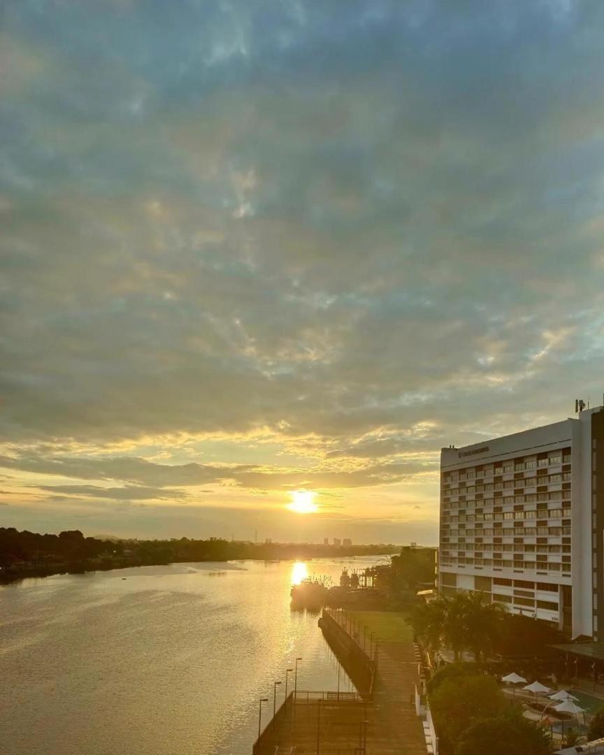 Riverbank Suites Waterfront Kuching Exterior photo
